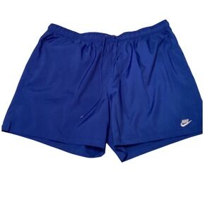 Nike Mens Woven Flow Shorts Game Royal Blue FN3307-480 XXL New With Tags